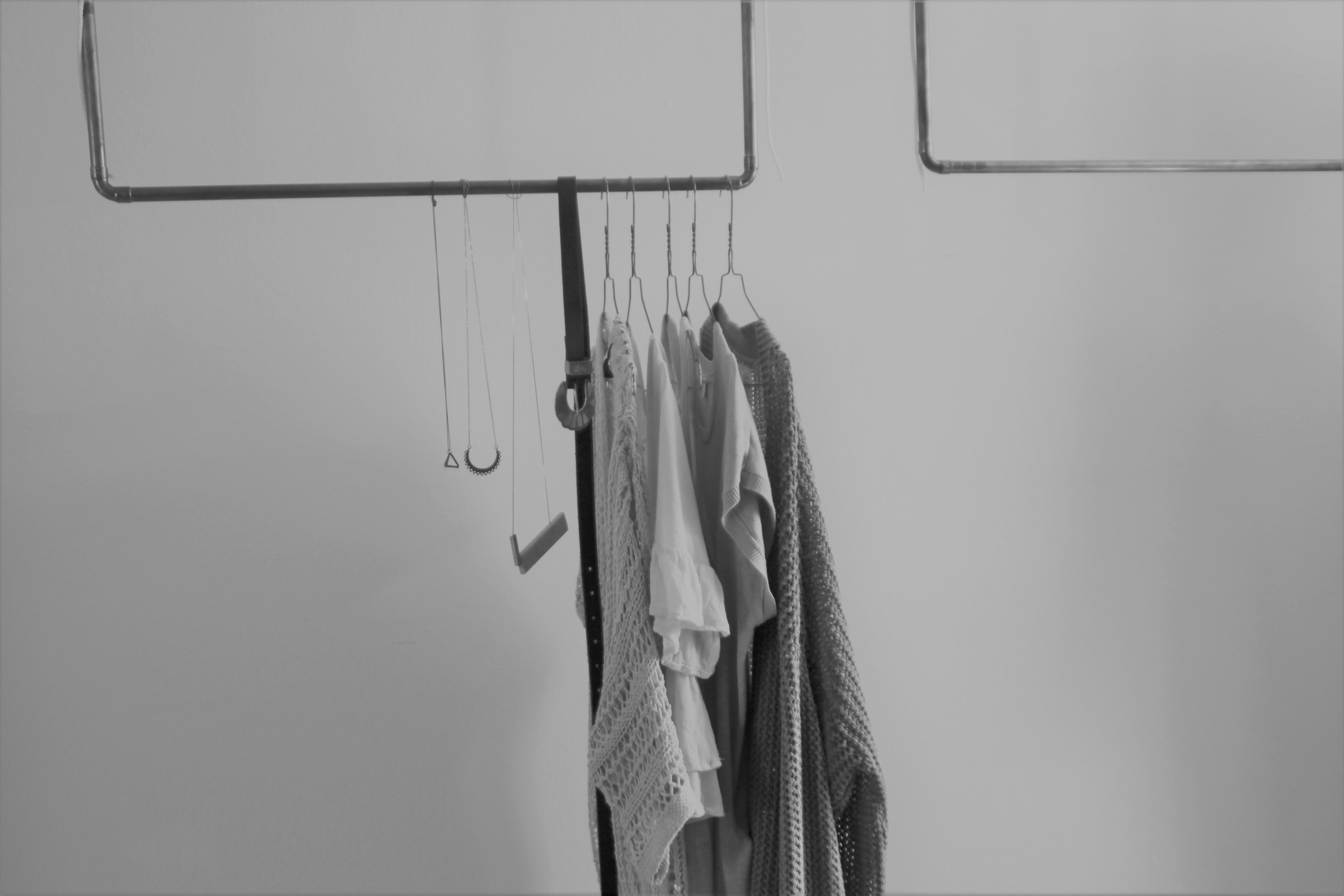 Kleiderstange minimalistisch